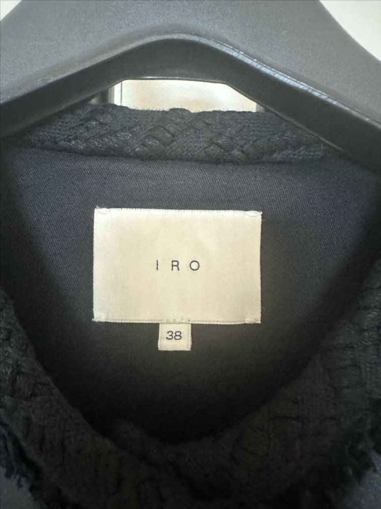 IRO 이로 여성 트위드 리얼양가죽 포인트 자켓 -66사이즈 이미지