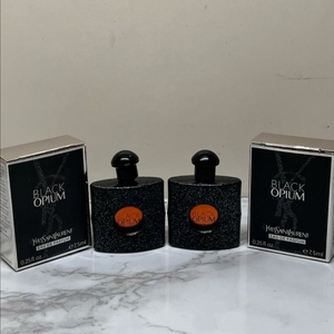 입생로랑 블랙오피움 미니어쳐 향수 2개 이미지