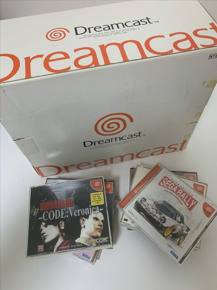 드림캐스트(VA1기판) 박스셋+게임 일괄판매 이미지