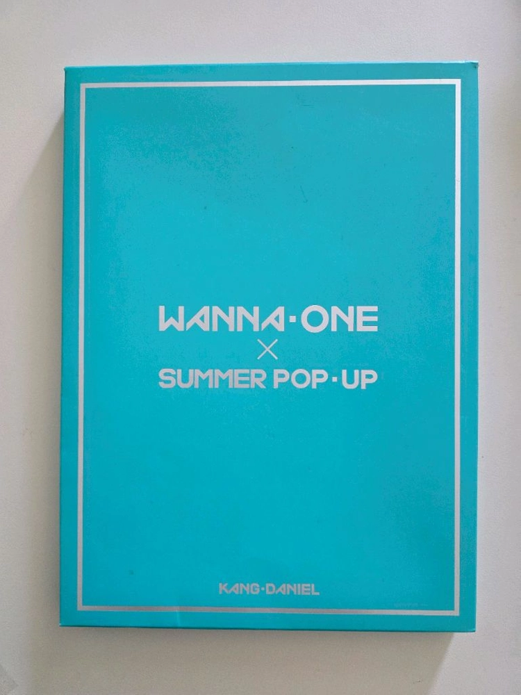 워너원팝업 공식 MD 강다니엘 투명액자 이미지