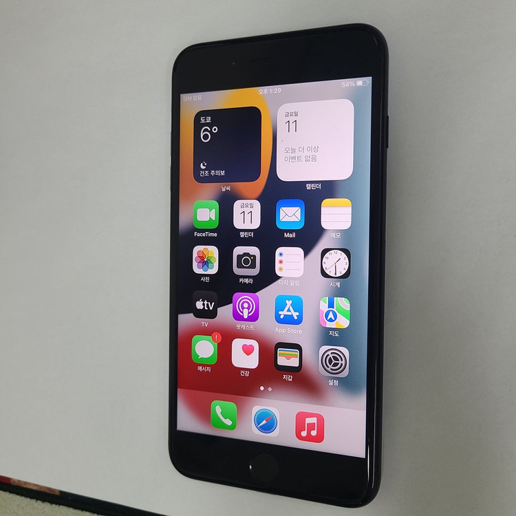 아이폰7플러스 제트블랙 128GB 무잔상 배터리91% 208243 이미지