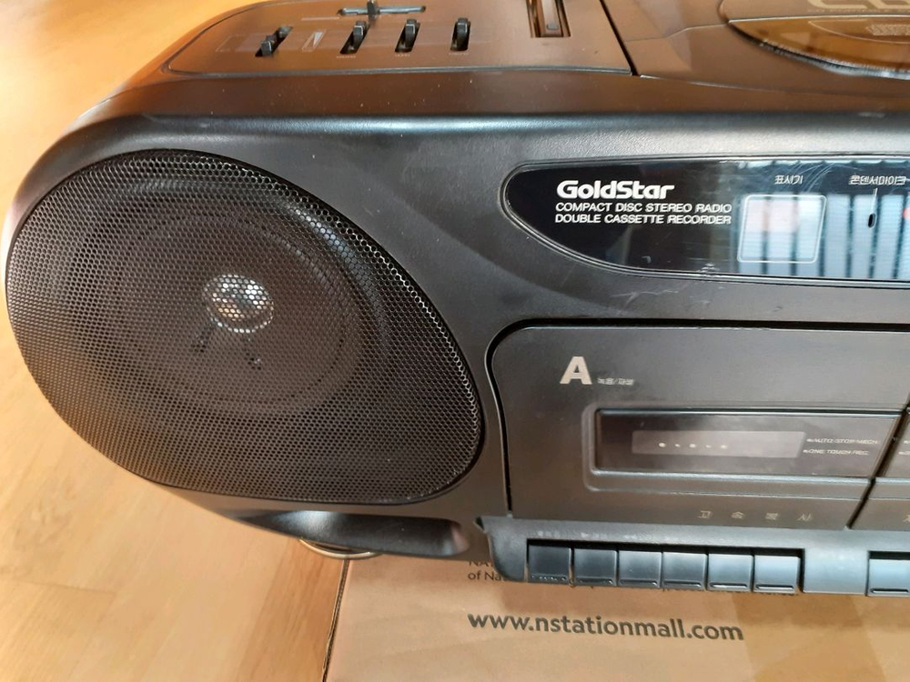 금성시디카세트라디오 이미지