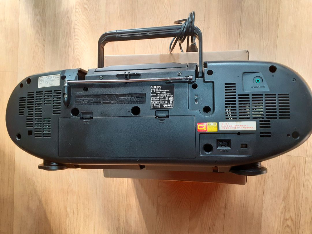 금성시디카세트라디오 이미지