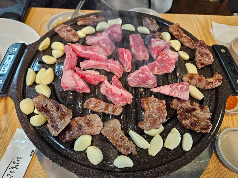 모이스그릴 캠핑 숯불 불판 이미지