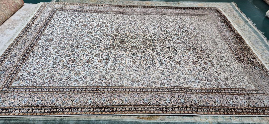 인도 대형 핸드메이드 실크 카페트 - IN192 - 이미지