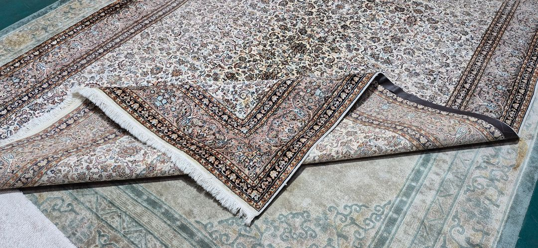 인도 대형 핸드메이드 실크 카페트 - IN192 - 이미지