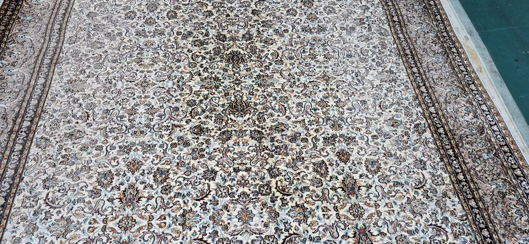 인도 대형 핸드메이드 실크 카페트 - IN192 - 이미지