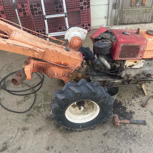 농업용 트랙터 + 트레일러 세트 이미지