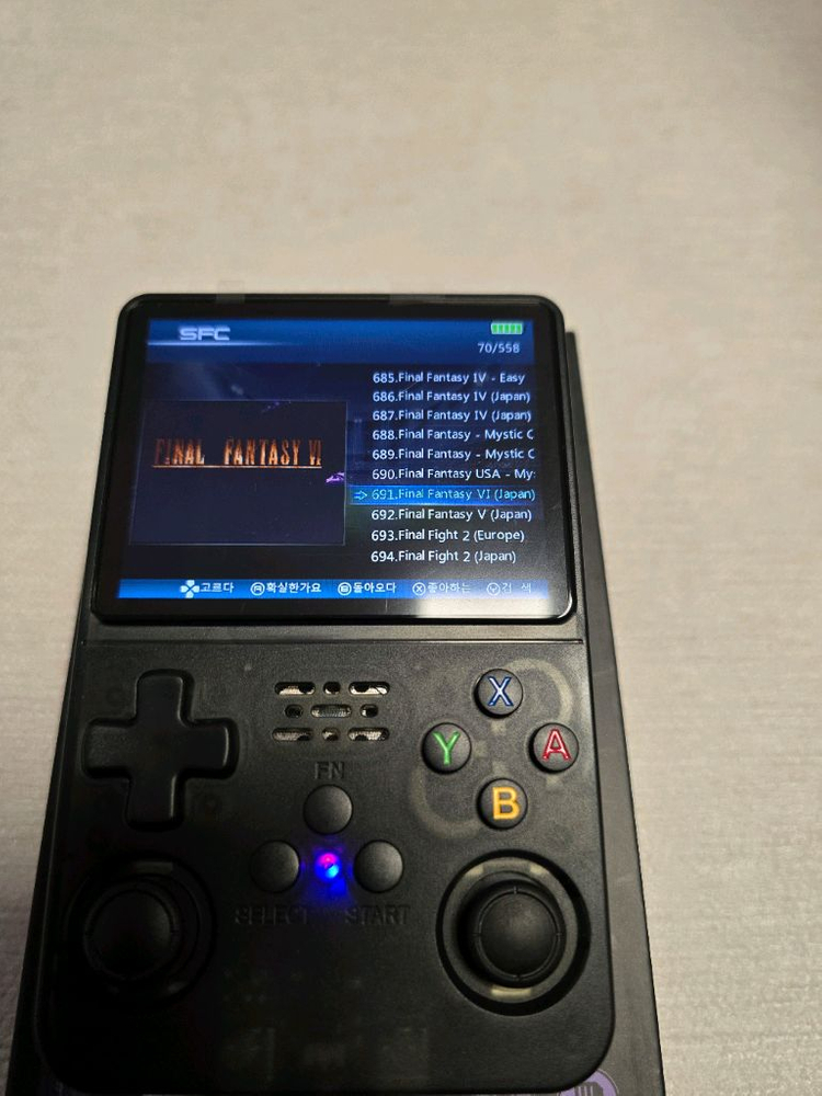 휴대용 레트로 게임기 r36s 한글메뉴 새상품 이미지