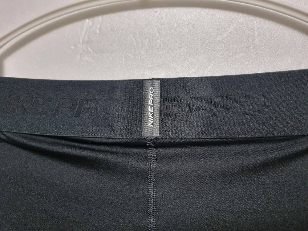 남성 2025 나이키 프로 포켓 드라이핏 피트니스 타이즈 레깅스 검정 이미지