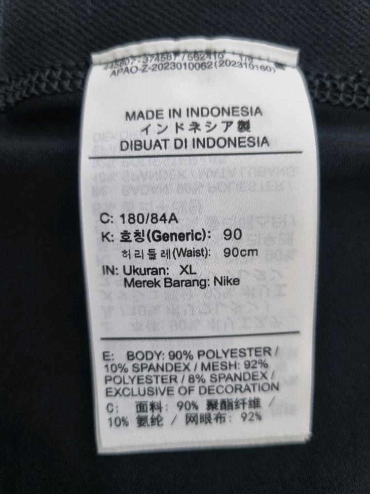 남성 2025 나이키 프로 포켓 드라이핏 피트니스 타이즈 레깅스 검정 이미지