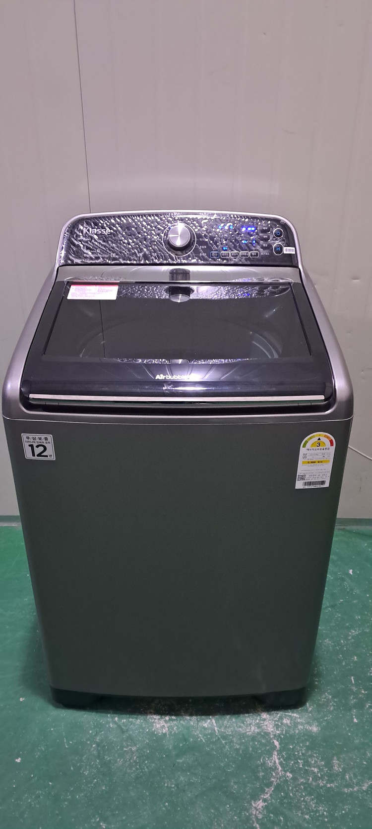 2723 클라쎄 18KG 통돌이세탁기(블랙) 이미지