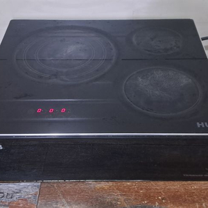 6196 카다 3구 하이라이트 전기렌지(블랙) 이미지