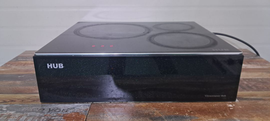 6196 카다 3구 하이라이트 전기렌지(블랙) 이미지