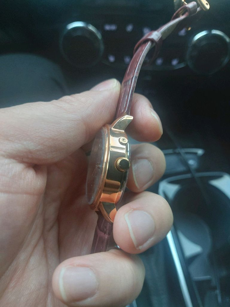 NIS 가죽 시계 문페이즈 제품 이미지