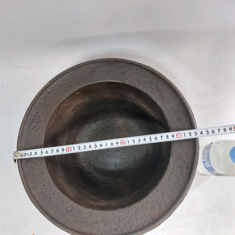 옛날 무쇠 갓화로 - 민속품. 수집용 이미지