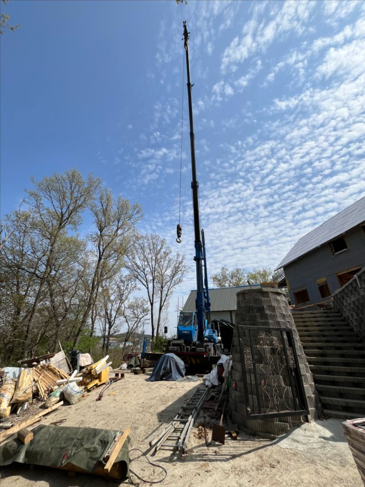 코벨코 16톤 크레인 이미지