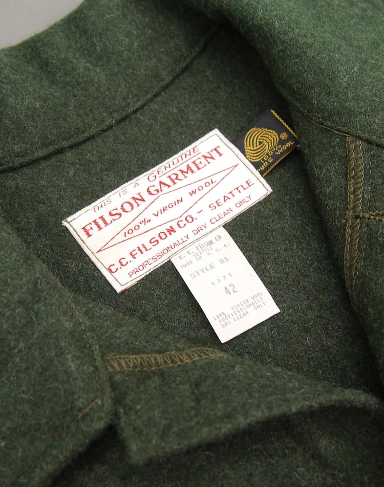 FILSON 필슨 오리지널 슈터 24oz 매키노크루저 헌팅자켓 42 105 울자켓 울리치 에디바우어 엘엘빈 메키노 이미지