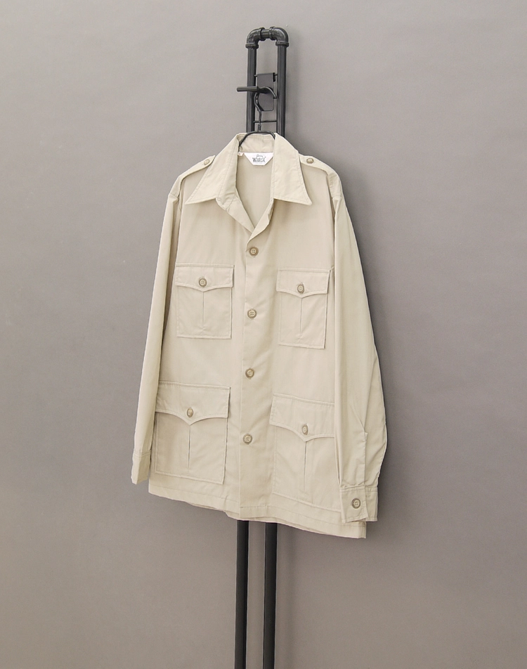 Woolrich 80's 울리치 미국제조 4포켓 사파리 부시자켓L100~105 헌팅자켓 밀리터리 윌리스가이거 엘엘빈 이미지