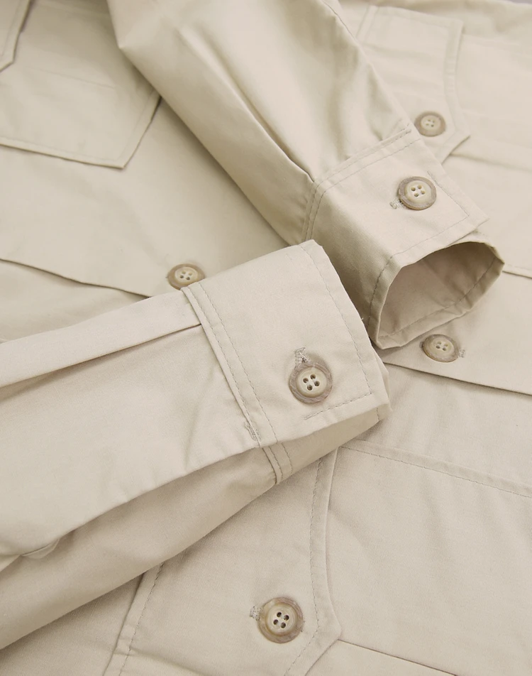 Woolrich 80's 울리치 미국제조 4포켓 사파리 부시자켓L100~105 헌팅자켓 밀리터리 윌리스가이거 엘엘빈 이미지