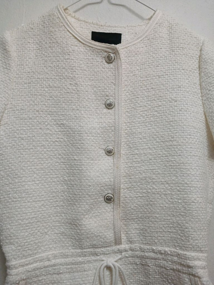 룩캐스트 여성 트위드 원피스 사이즈 M 95 이미지