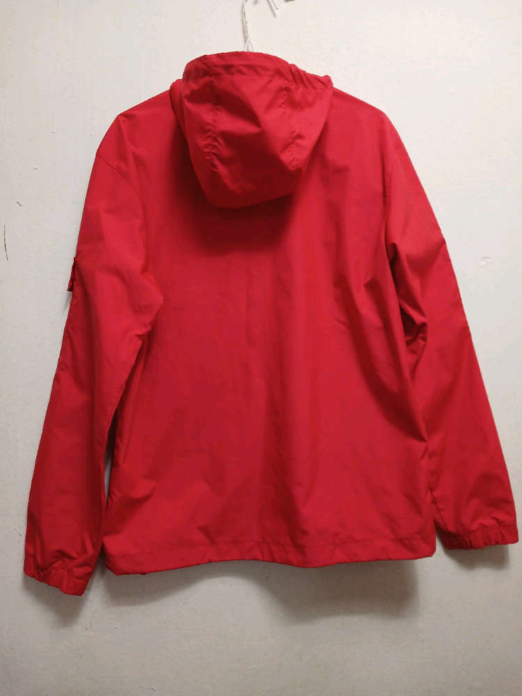 아디다스 여성 남성공용 삼선 바람막이 후드 레드 사이즈 S 90 이미지
