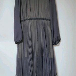 한섬 래트 LATT 레이어드 플리츠 쉬폰 원피스 (55) 이미지