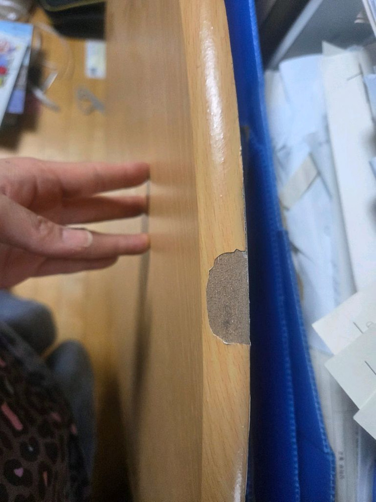 원형 접이식 식탁 이미지