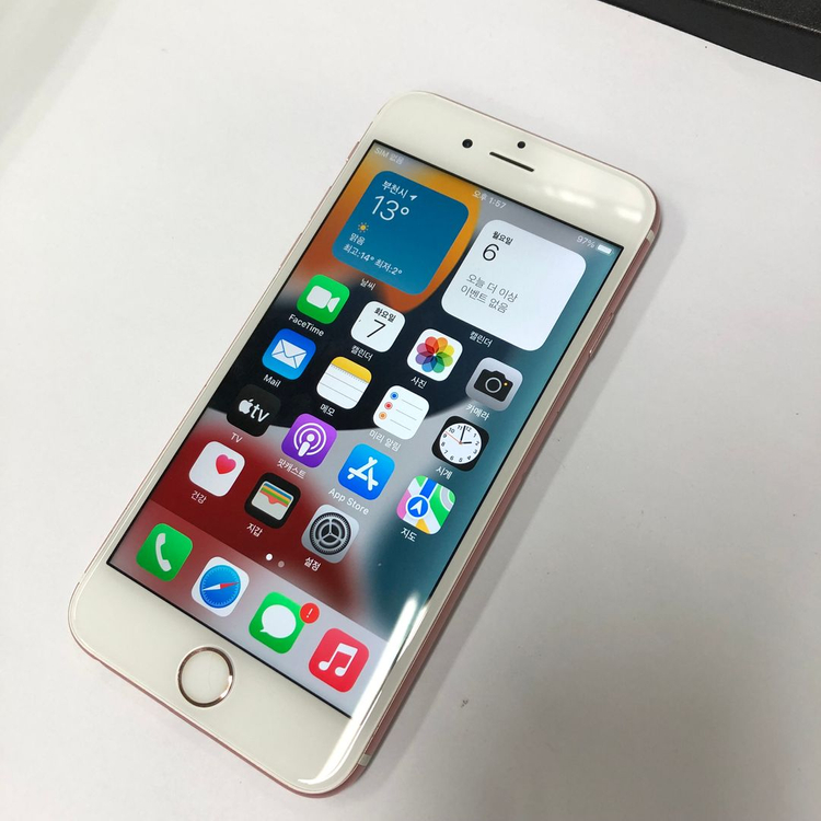 .아이폰6S 16GB 로즈골드 중고폰 배터리100% 사진폰 카메라폰 211213 이미지