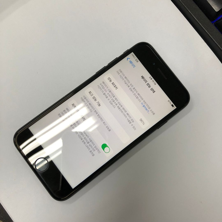 아이폰7 32GB 블랙 중고폰 배터리90% 인스타 사진폰 135952 이미지