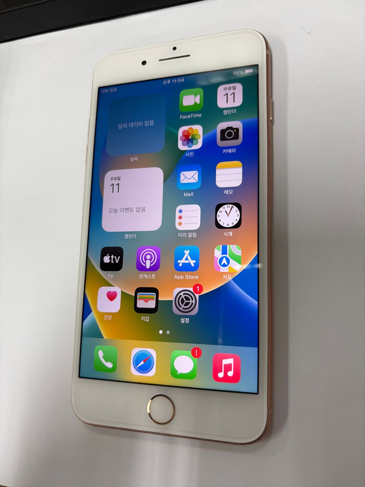 아이폰8플러스 64GB 골드 중고폰 배터리88% 8+ 인스타 사진폰 194011 이미지