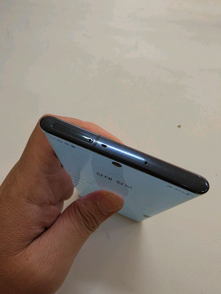 갤럭시 노트10플러스 블랙 무잔상 정상공기기 이미지