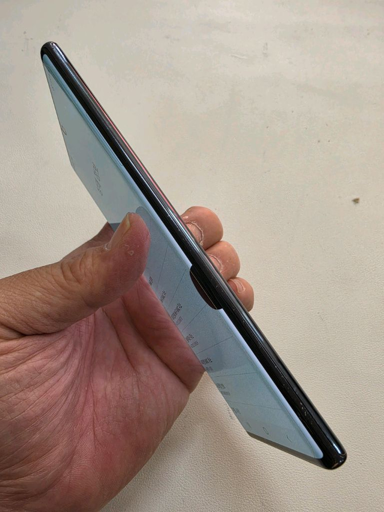 갤럭시 노트10플러스 블랙 무잔상 정상공기기 이미지