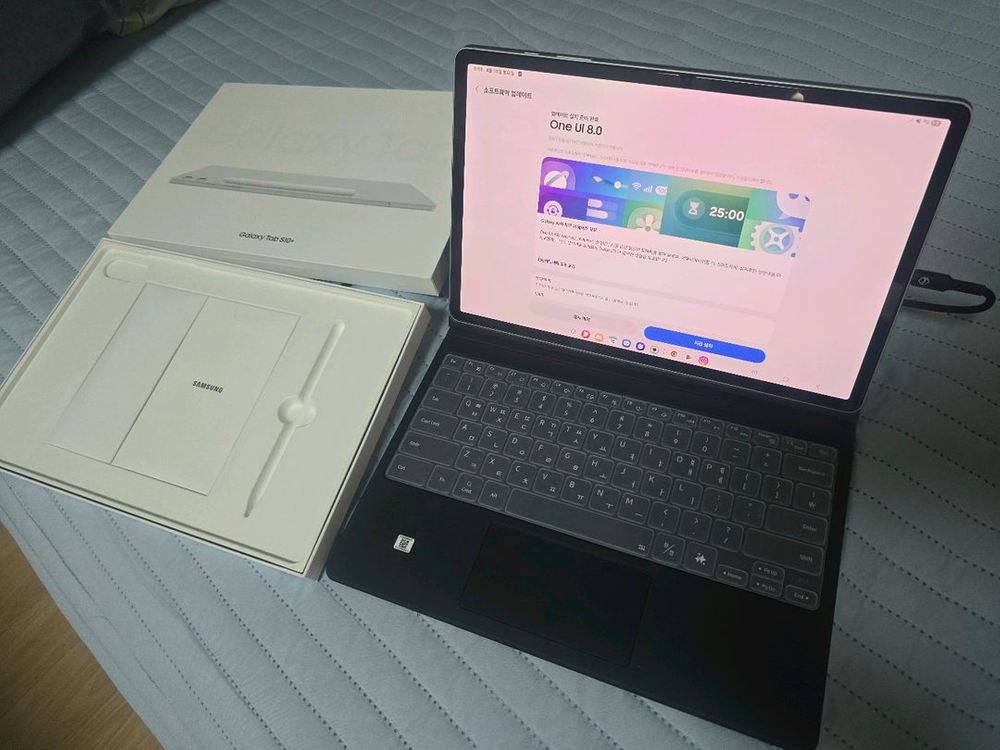 갤럭시탭 s10플러스 256 wifi 실버 s급 이미지