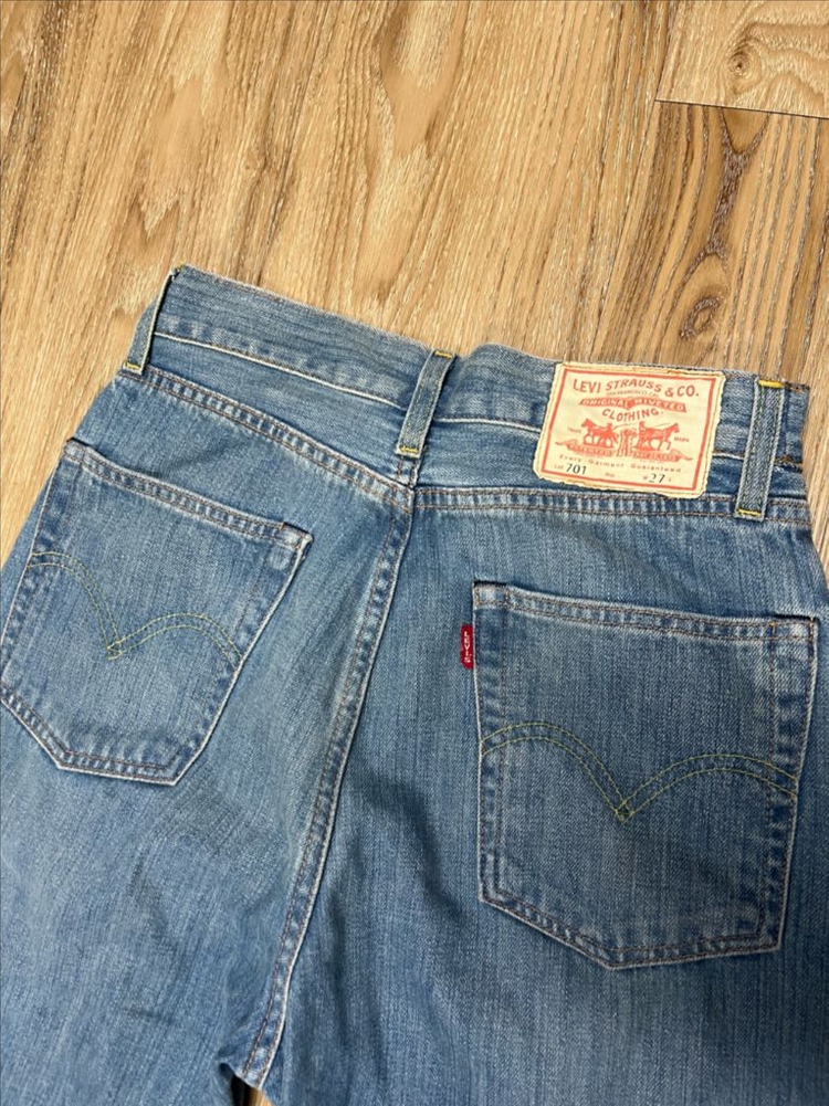 리바이스 LVC 1950s 701 셀비지데님 27 이미지