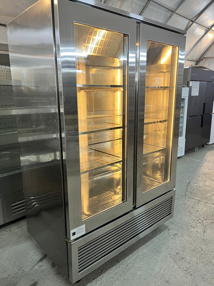 바앤키친 앞문형 쇼케이스 냉장고 1200 4단 올스텐 여닫이 업소용 맥주 술 와인 이미지