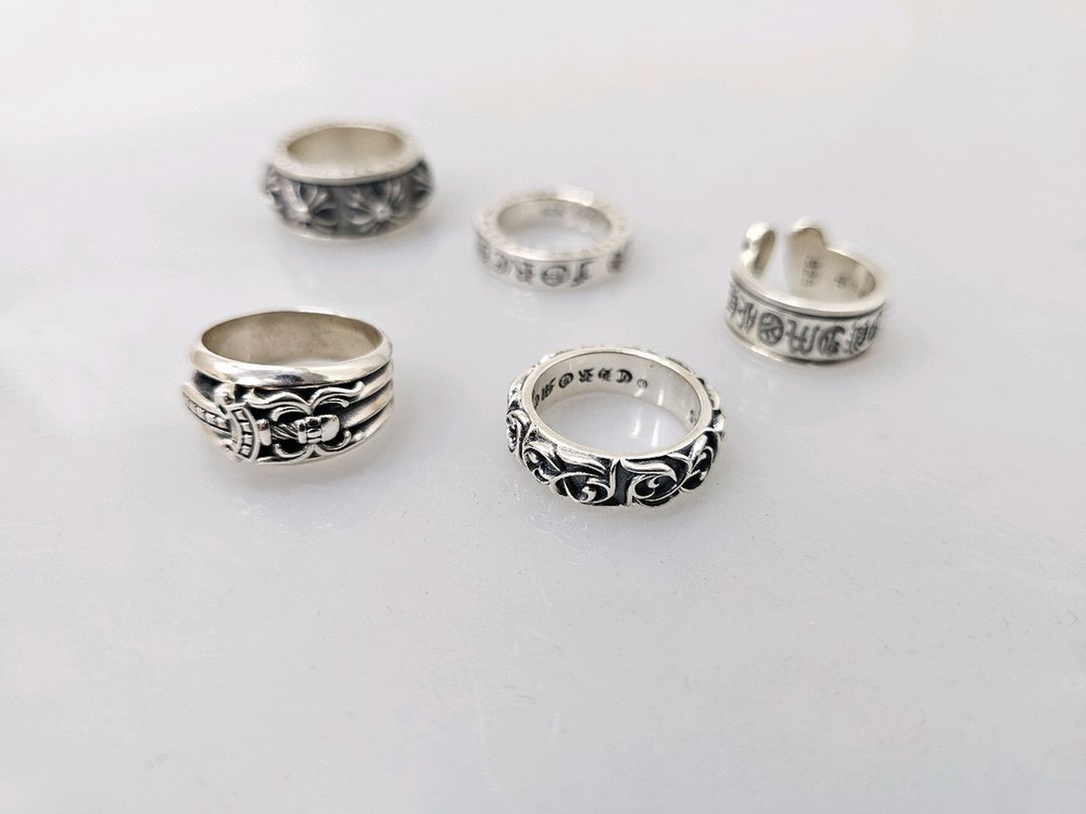 크롬하츠 실버 92.5 팔찌 반지 목걸이 정리 이미지