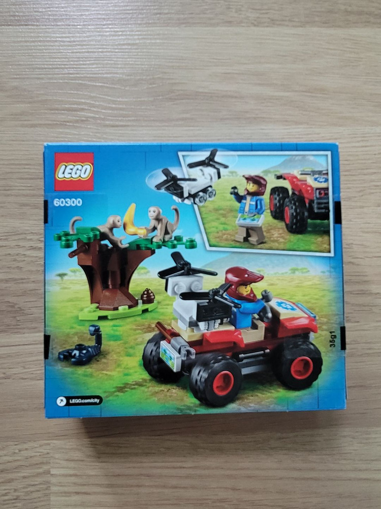 레고 60300 야생동물 구조 ATV 판매합니다. 미개봉 새상품 이미지
