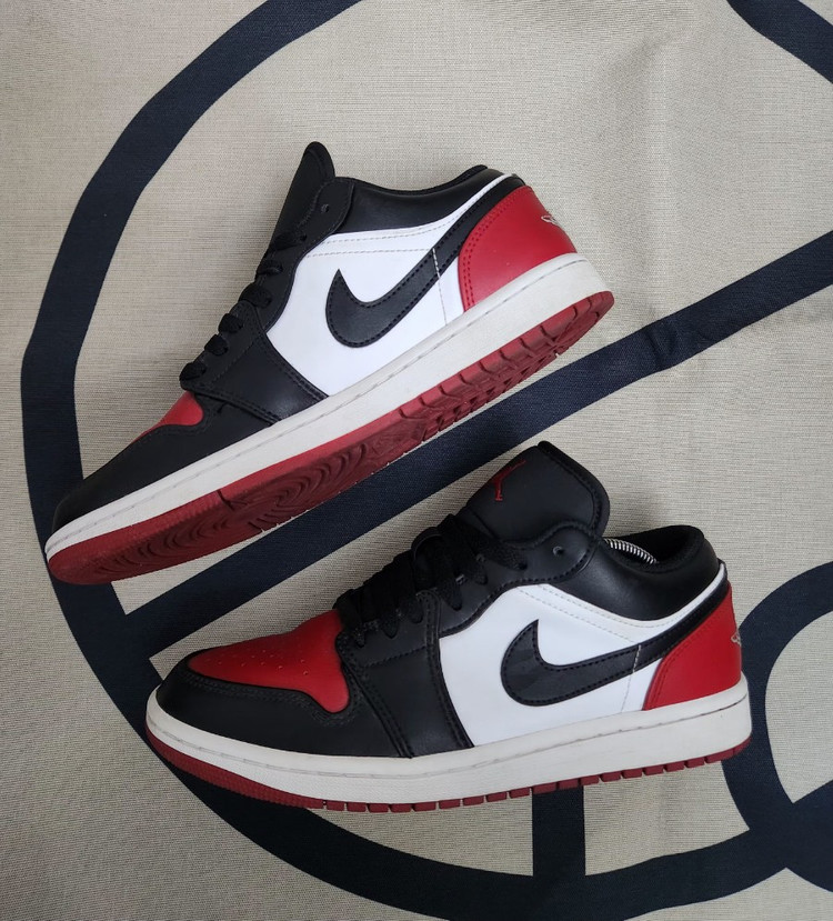 [나이키 에어조던1] 250mm 로우운동화 이미지