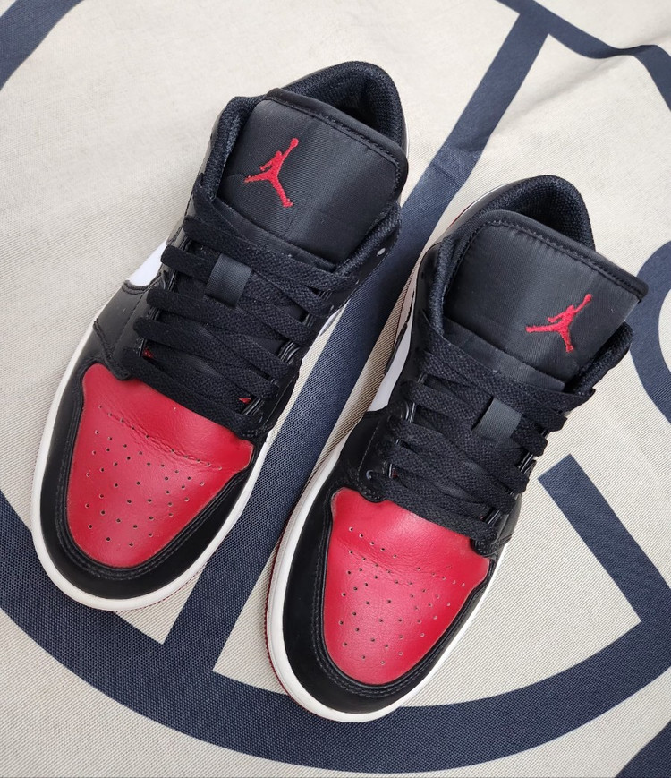 [나이키 에어조던1] 250mm 로우운동화 이미지
