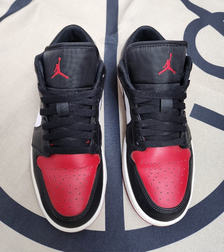 [나이키 에어조던1] 250mm 로우운동화 이미지