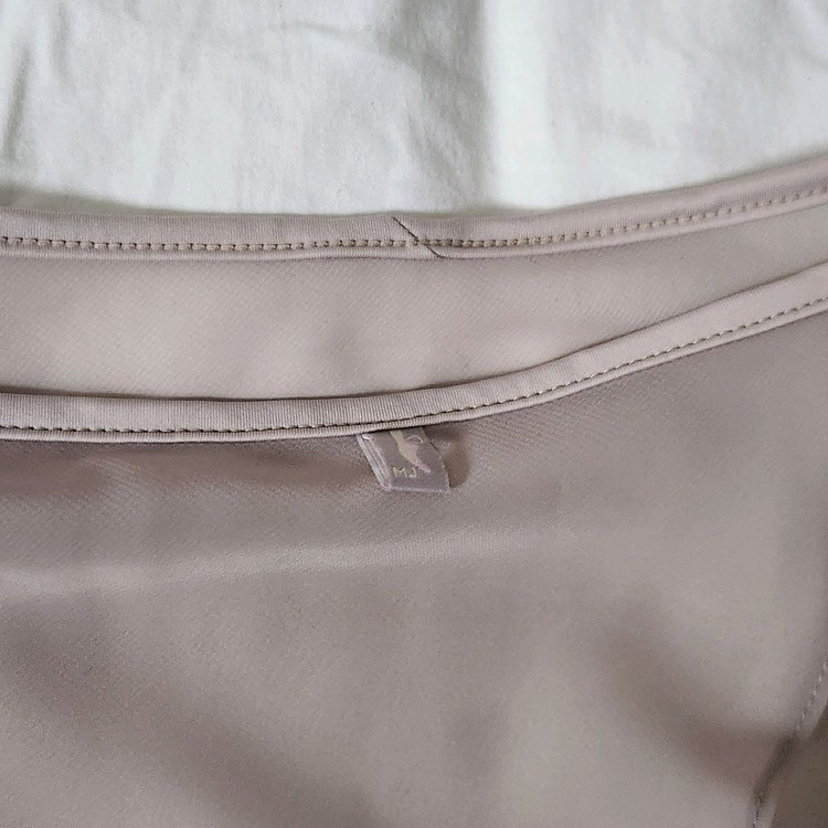 마쥬에 발레스커트 슬림핏 숏 (틸블루, 라이트브라운) 이미지