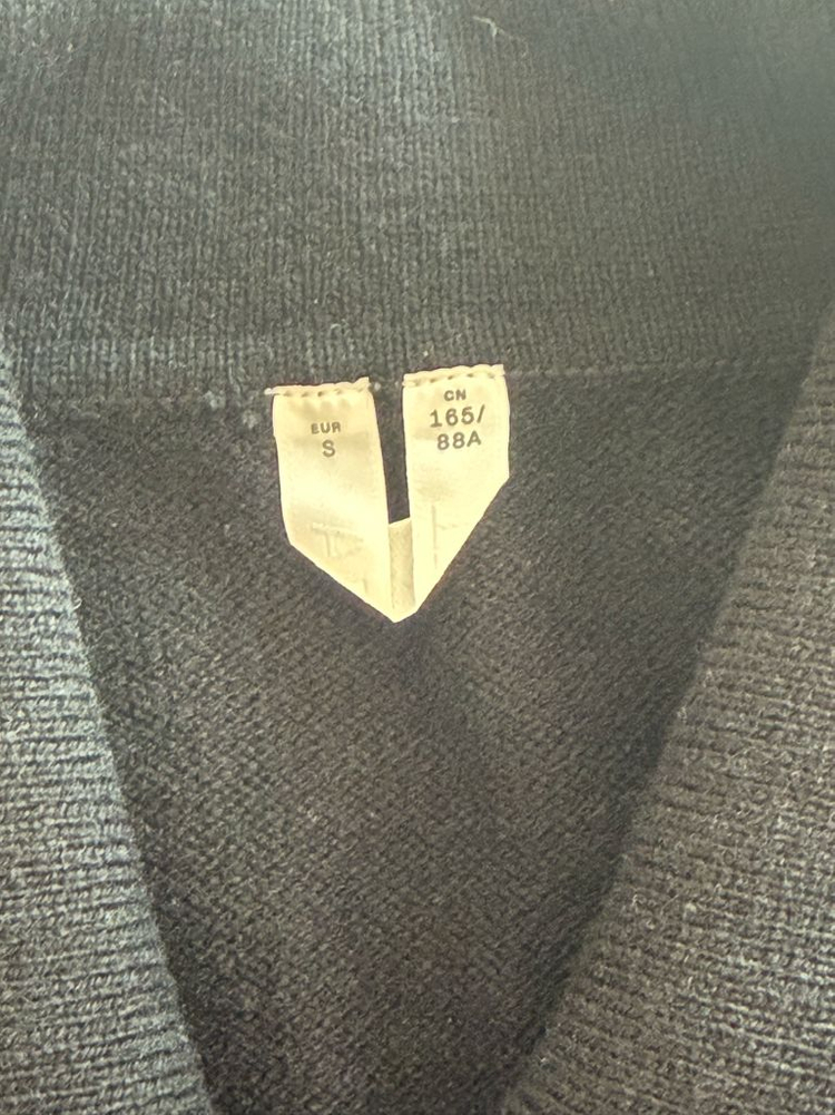 아르켓 울 폴로 스웨터 블랙 이미지