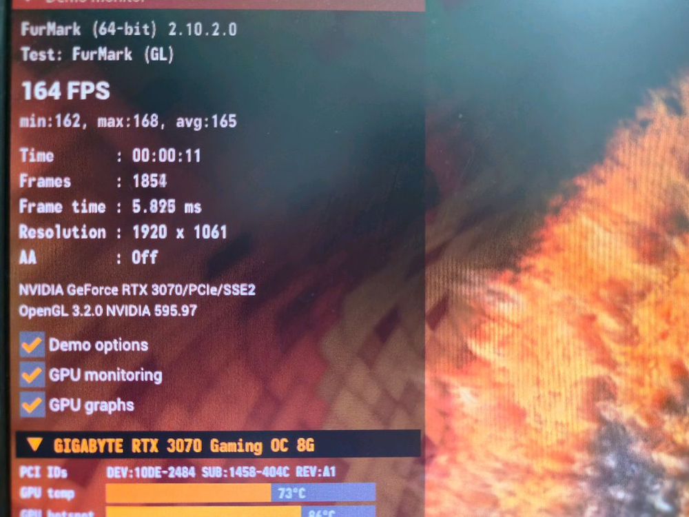 RTX 3070 그래픽카드 이미지