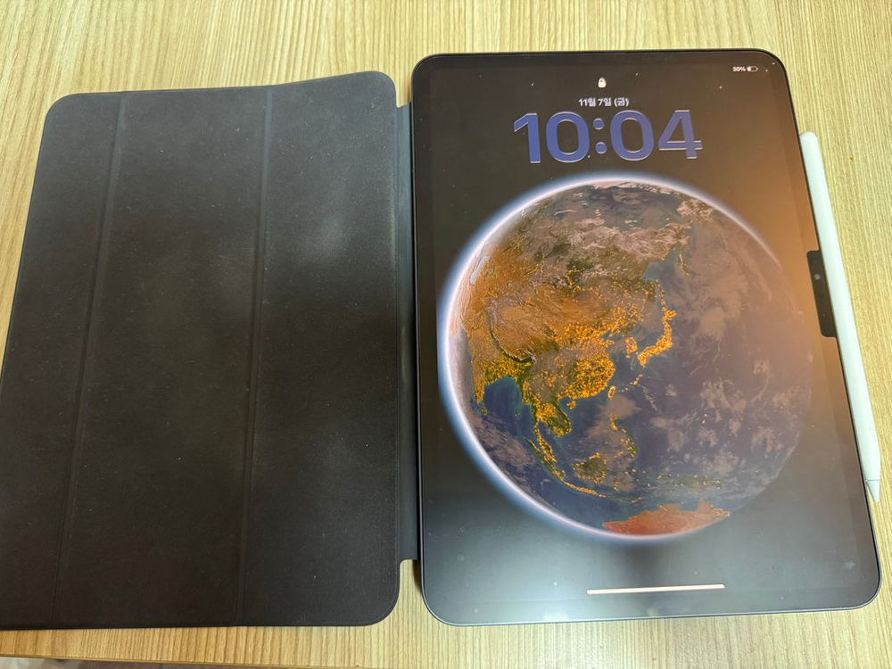 아이패드 M4 PRO 스페이스 블랙 11인치 256GB+ 애플펜슬 프로 + 정품 케이스 이미지