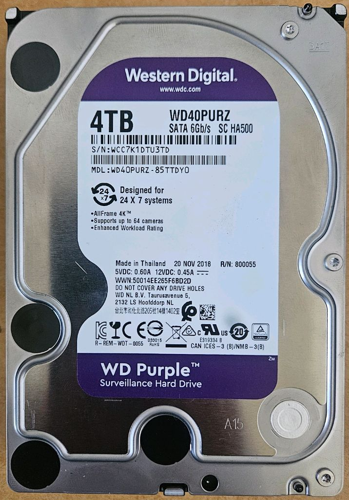 4TB 하드디스크 이미지