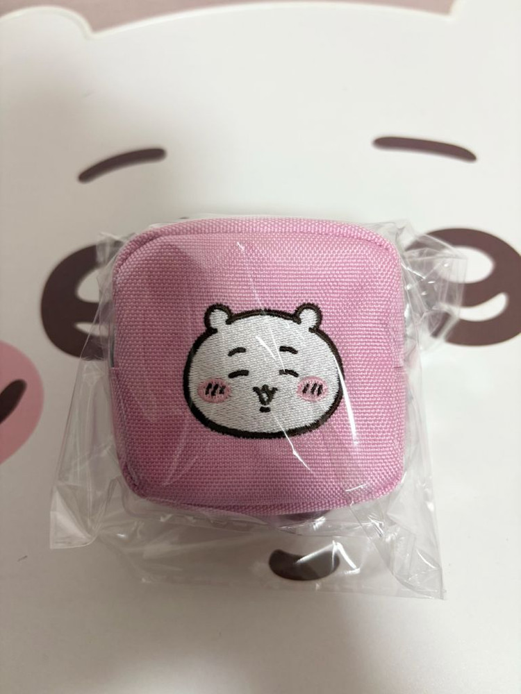 치이카와 사각 동전지갑 파우치 인형 키링 먼작귀 이미지