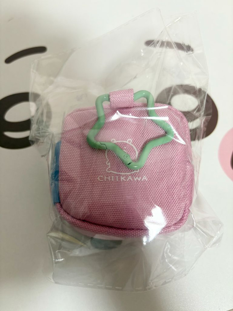 치이카와 사각 동전지갑 파우치 인형 키링 먼작귀 이미지