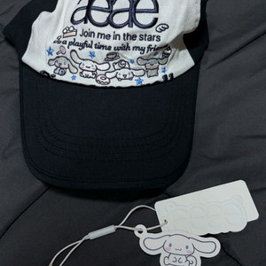 [미착용] 에이이에이이 aeae - 시나모롤 콜라보 캡모자 이미지