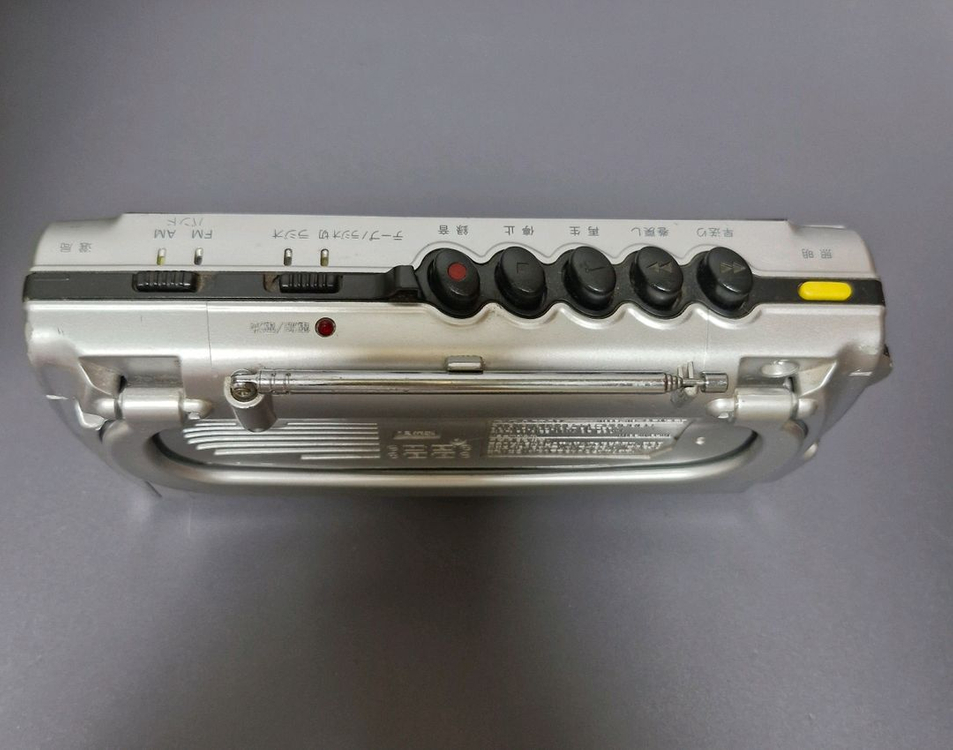 소니 빈티지 라디오 카세트 이미지